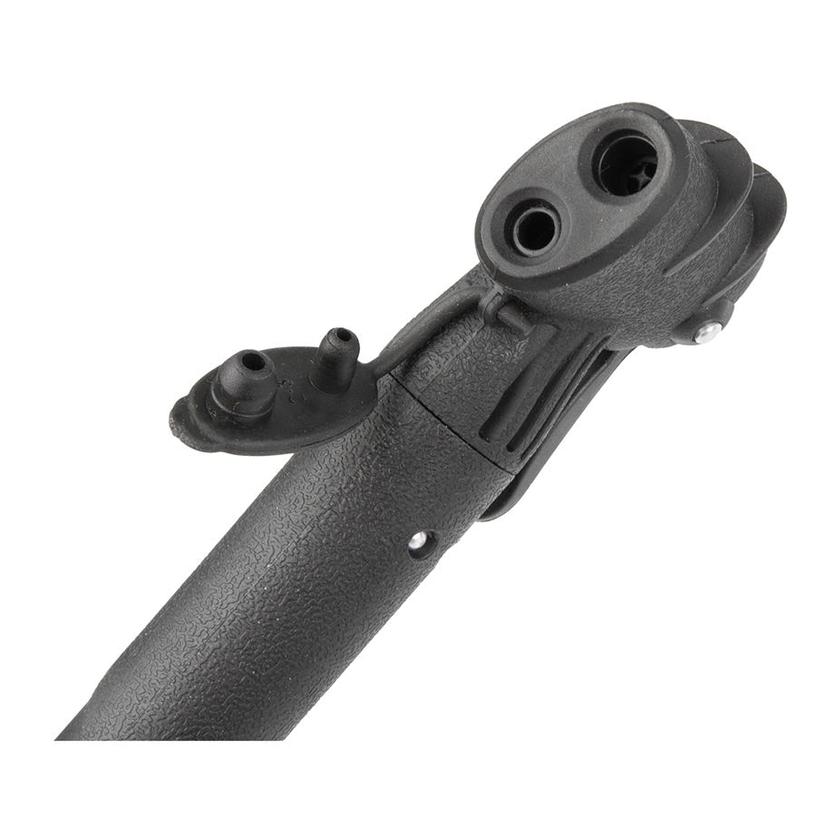 Beto, Frame Pump 480mm, Pump, 414-480mm, Dual Valve Head, Black