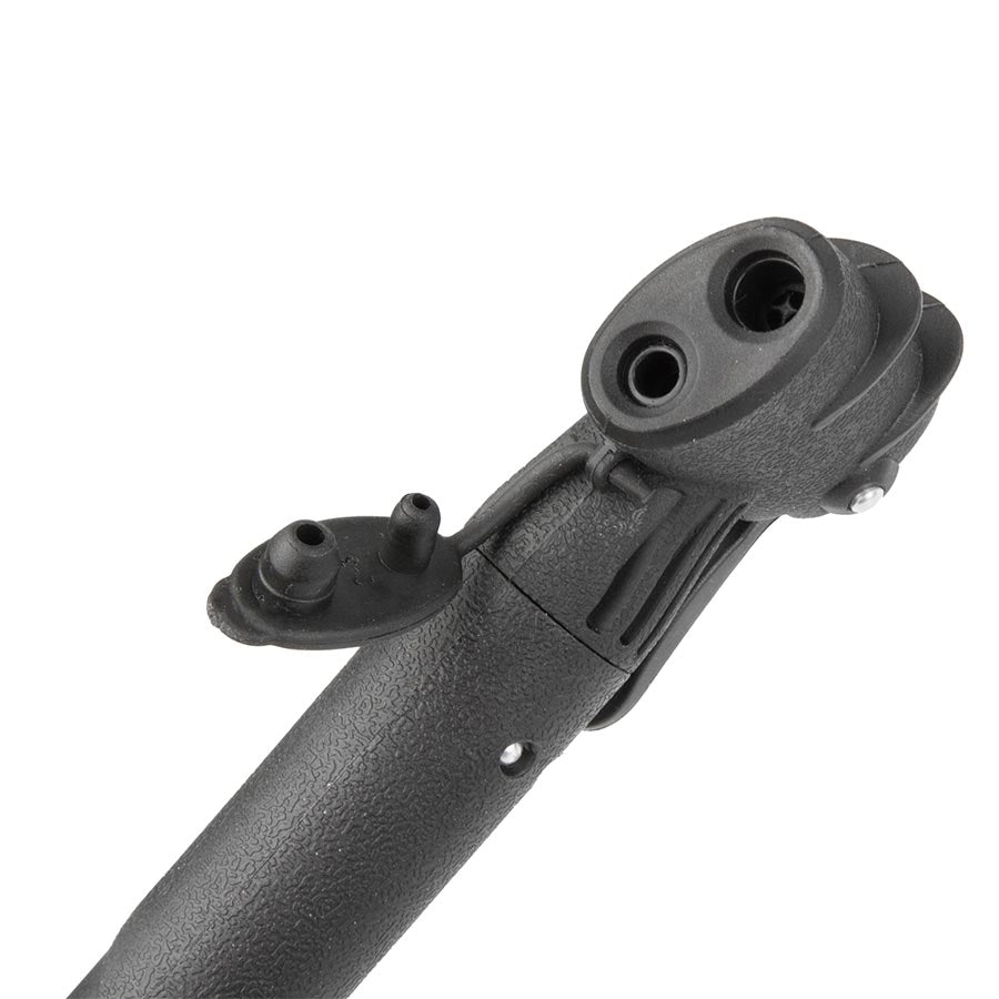 Beto, Frame Pump 480mm, Pump, 414-480mm, Dual Valve Head, Black