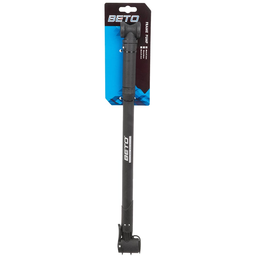 Beto, Frame Pump 480mm, Pump, 414-480mm, Dual Valve Head, Black