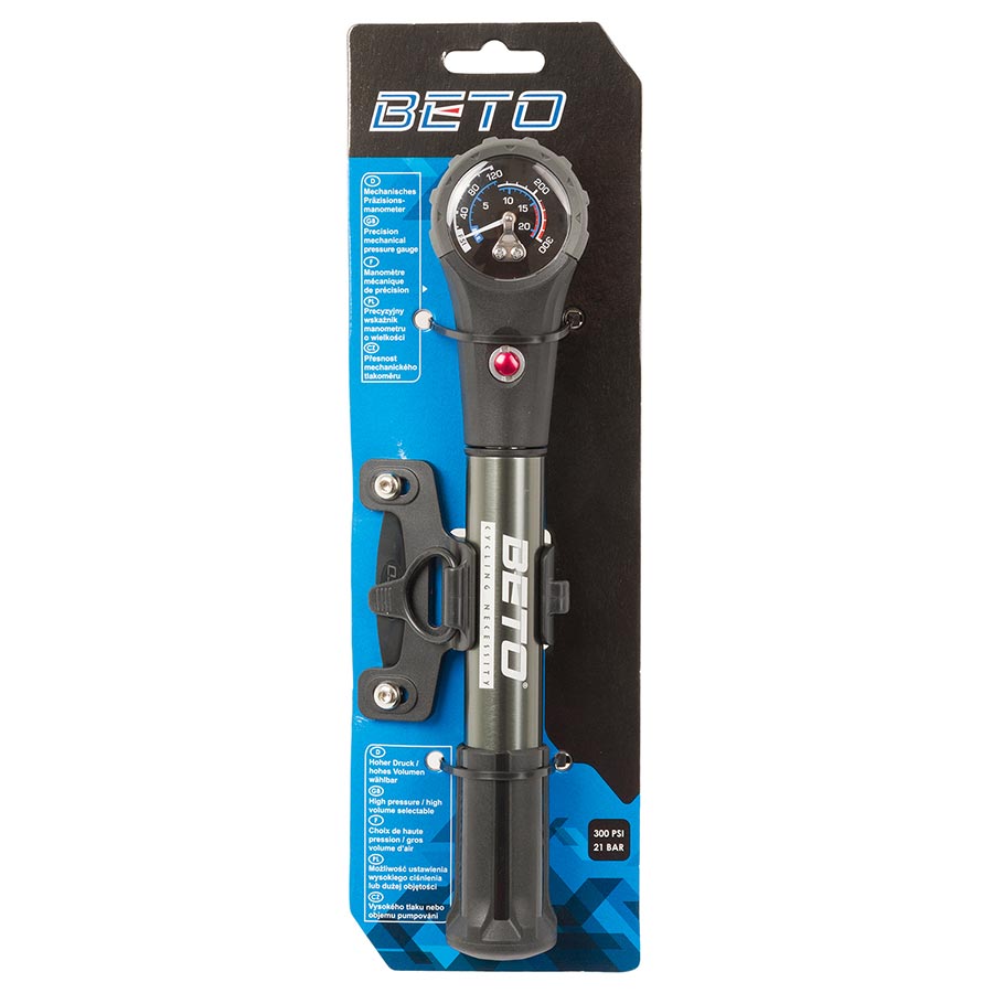 Beto, Dual Function 2 in 1, Fork and Shock Pump