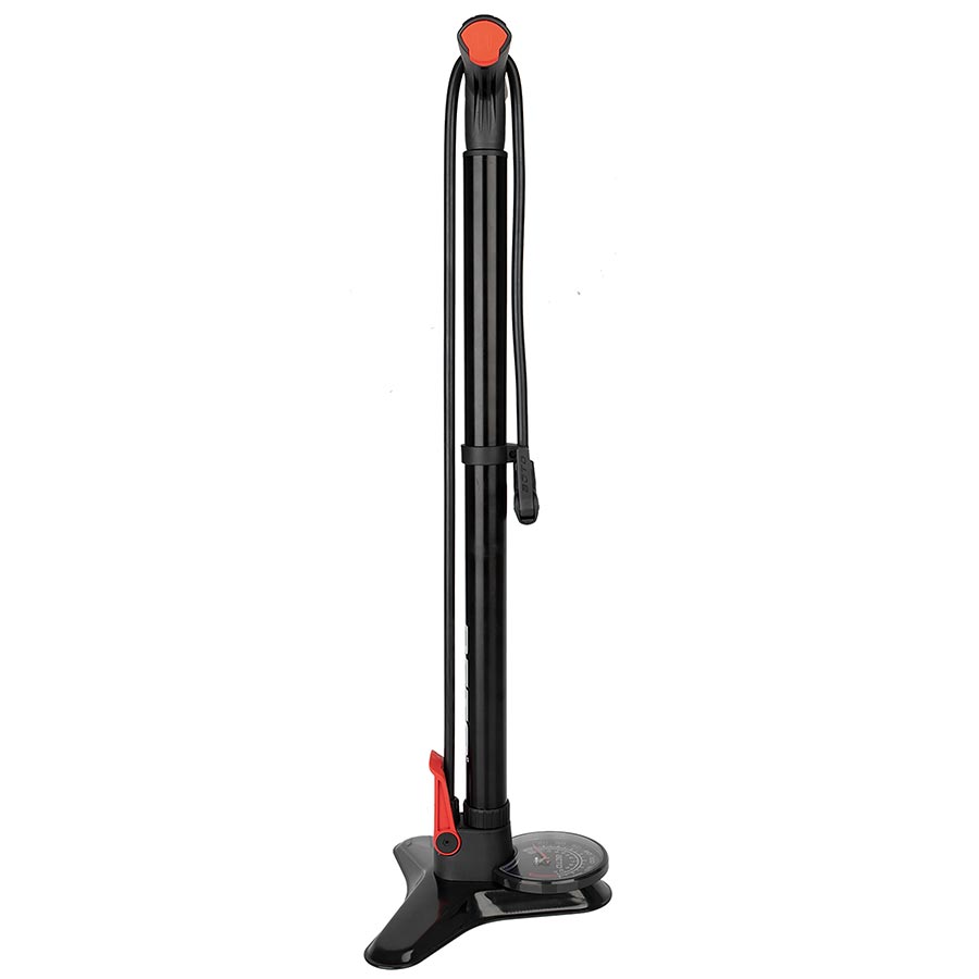 Beto, 11/160 TFP, Floor Pump, Dual Valve Head, 160psi, Black