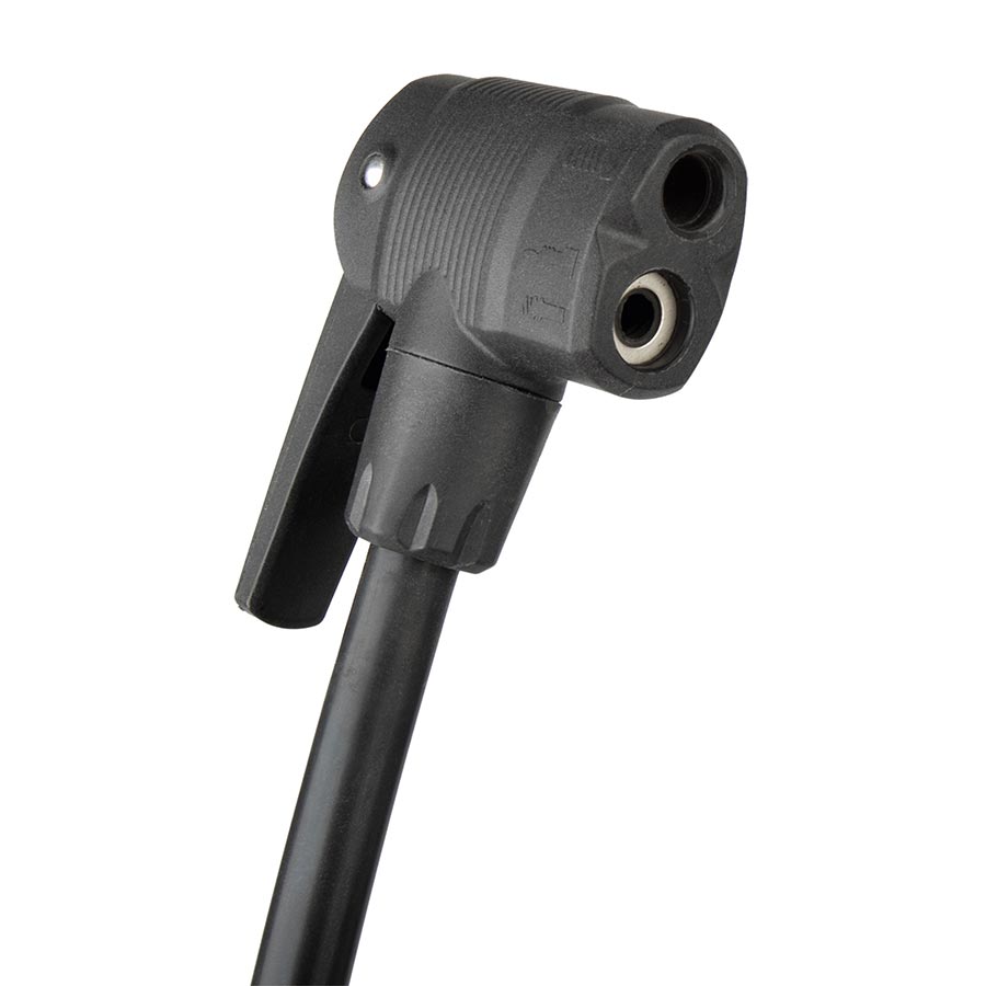 Beto, 11/160 TFP, Floor Pump, Dual Valve Head, 160psi, Black