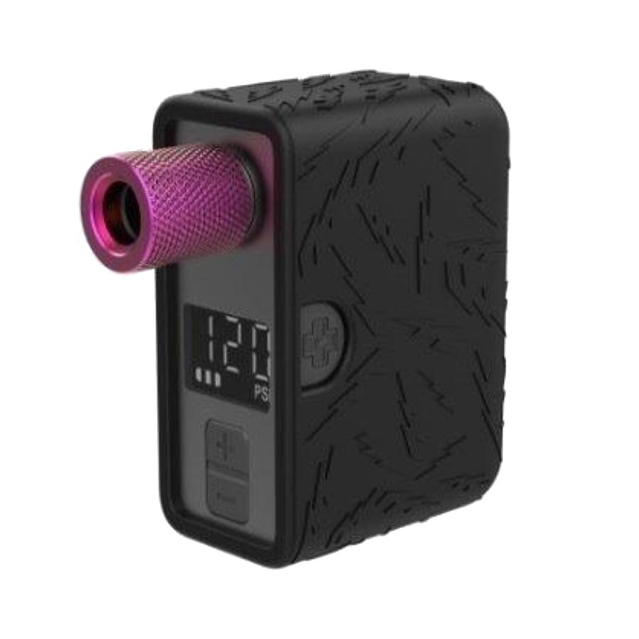 Muc-Off, Airmach Electric Mini Inflator Pro, Pump, 100psi, Universal, Black