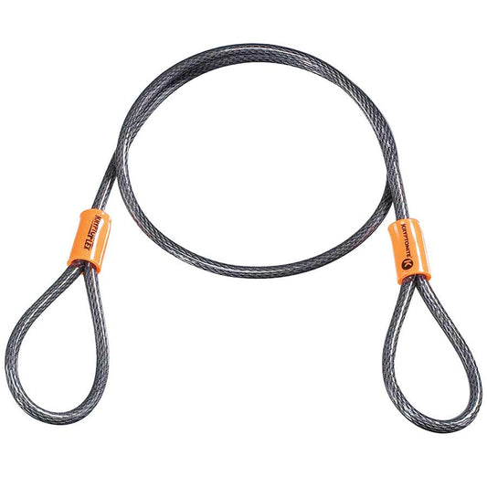 Kryptonite, KryptoFlex 525, Cable lock, 5mm, 76cm, 2.5', Black