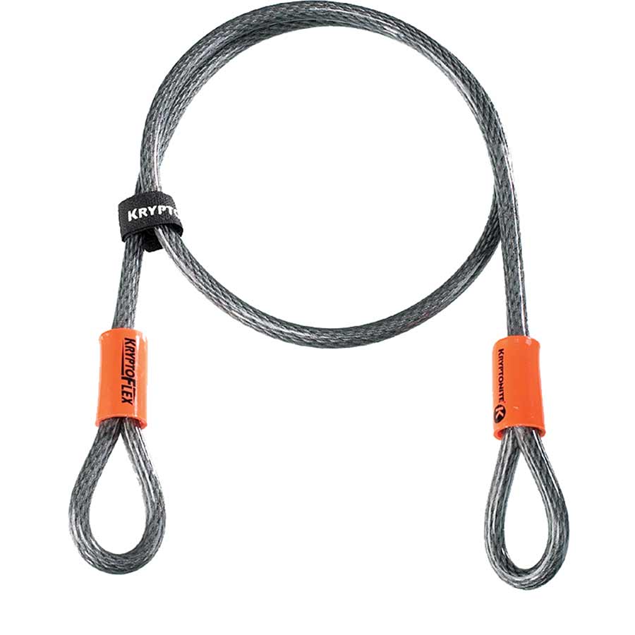 Kryptonite, KryptoFlex 525, Cable lock, 5mm, 76cm, 2.5', Black
