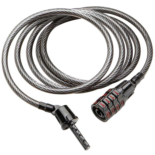 Kryptonite, Keeper 512, Cable lock, Combination, 5mm, 122cm, 4', Black