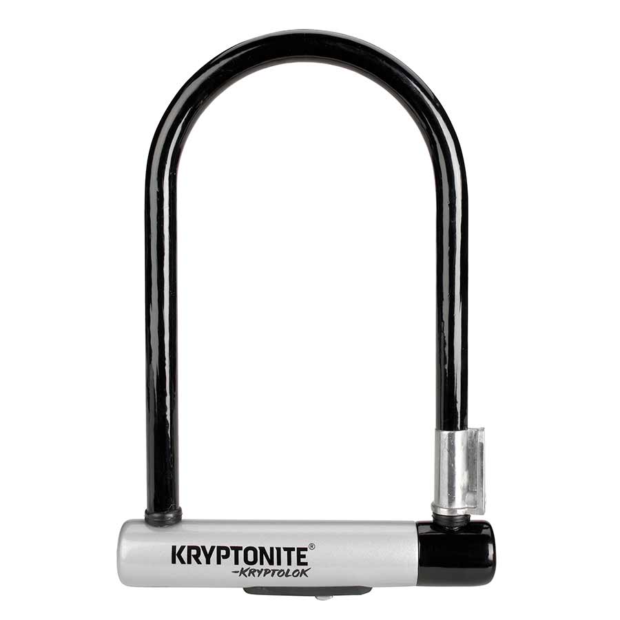 Kryptonite, KryptoLok STD (DD), U-Lock, Key, 101x229mm, 4''X9'', Thickness in mm: 13mm, Grey