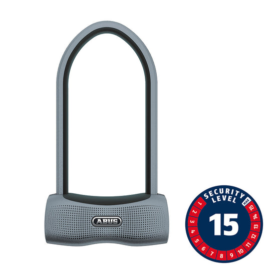 Abus, 770A SmartX, U-Lock, Smart, 160x300mm, 6.3''x11.8'', Thickness in mm: 13mm, Black, KF Bracket