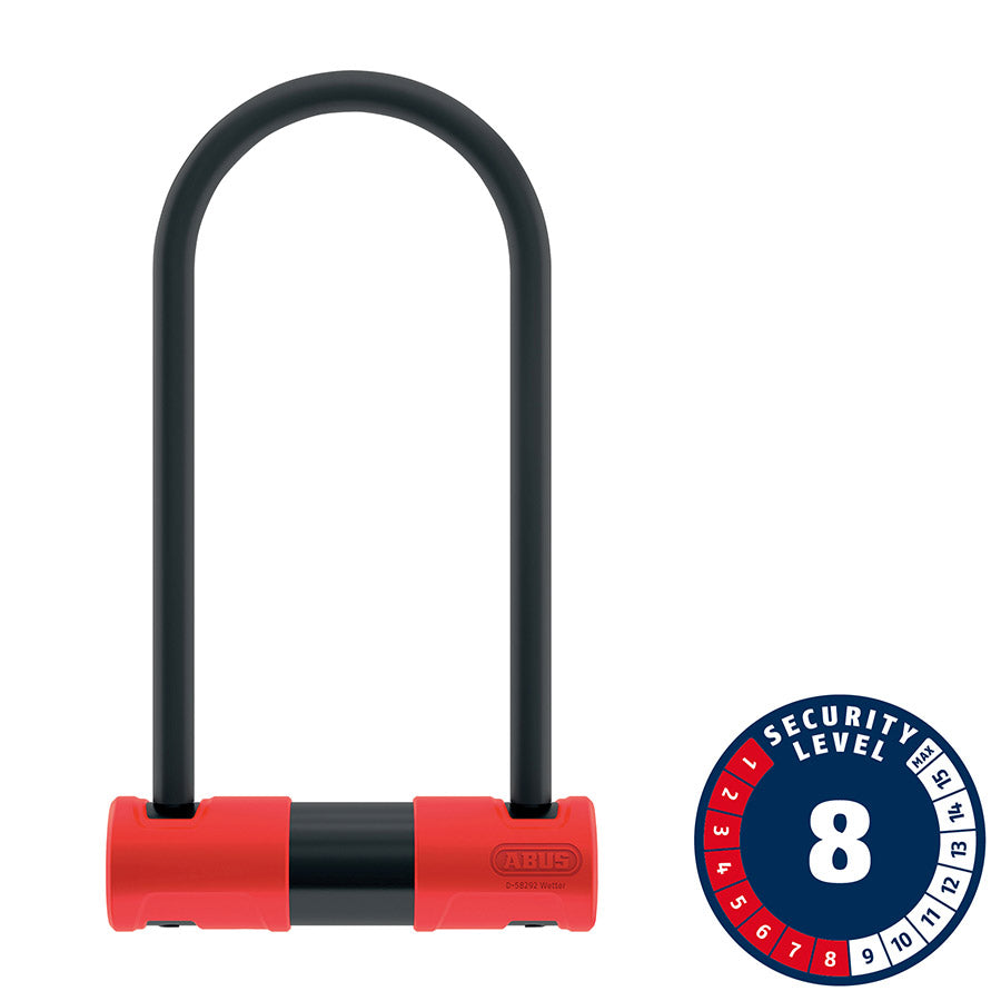 Abus, 440A Alarm, U-Lock, Key, 150x160mm, 5.9''x6.3'', Thickness in mm: 12mm, Black