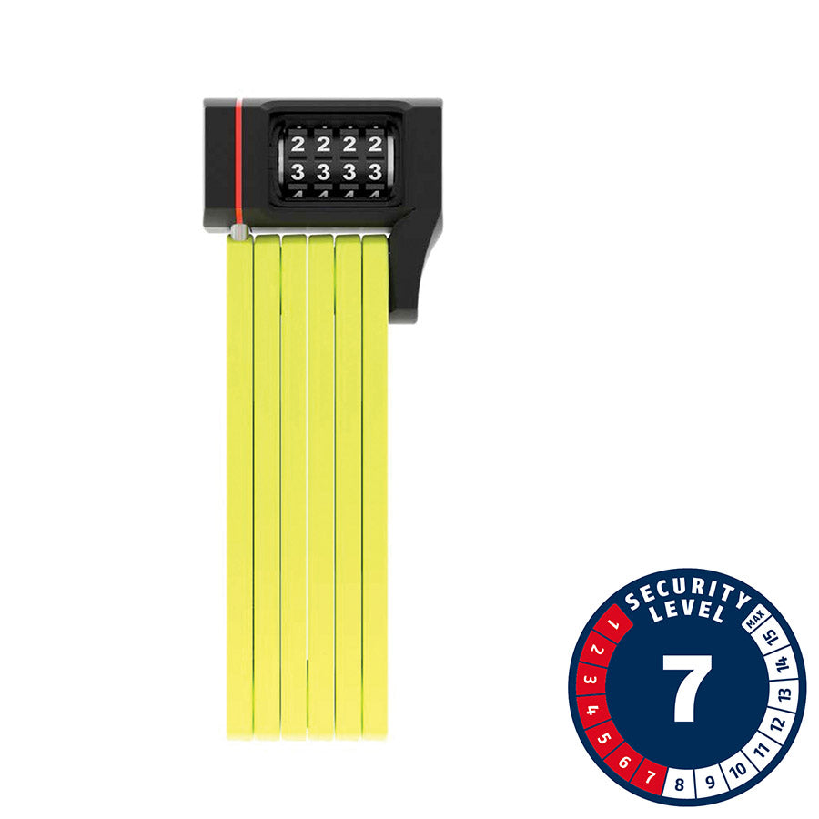 Abus, Bordo uGrip 5700C, Folding Lock, Combination, 80cm, 2.6', 5mm, Black