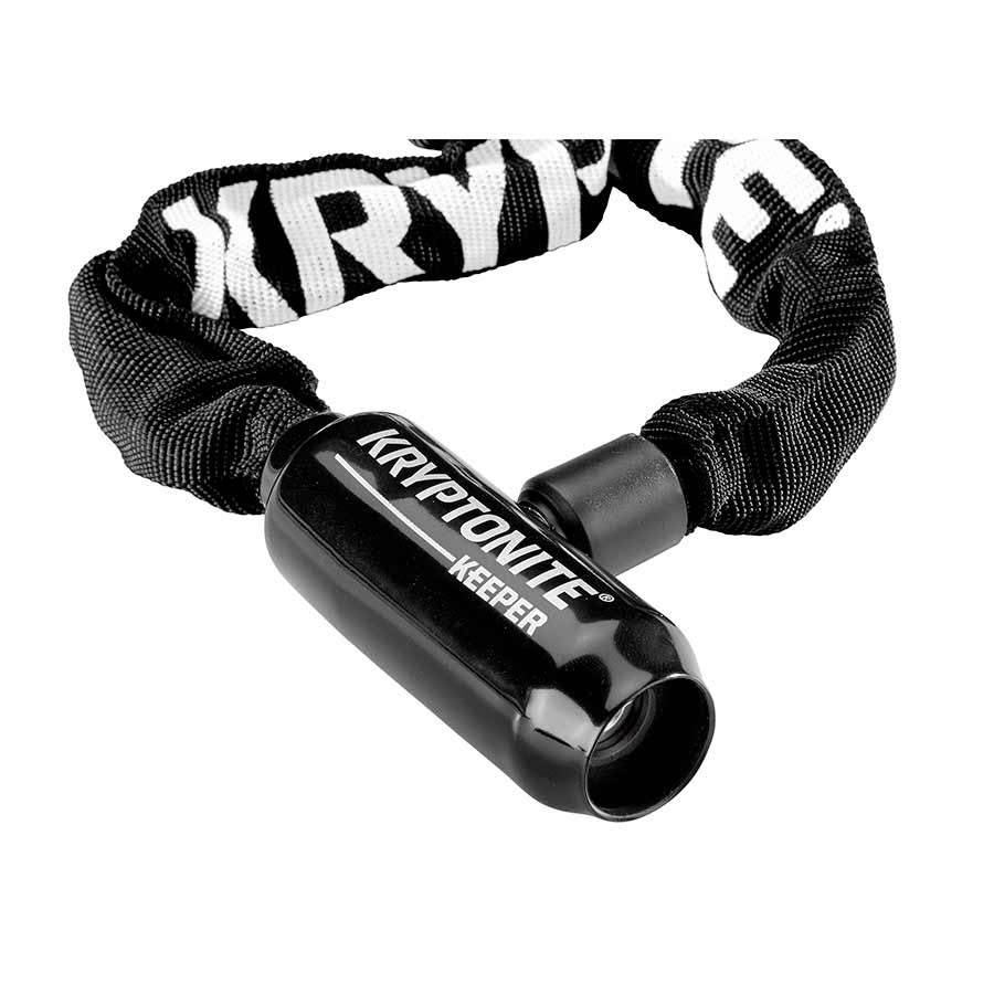 Kryptonite, Keeper 585, Chain Lock, Key, 5mm, 85cm, 2.8', Black