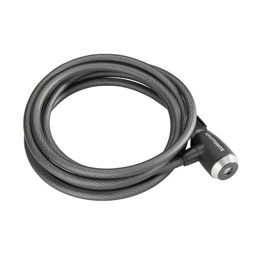 Kryptonite, KryptoFlex 815, Cable lock, Key, 8mm, 150cm, 4.9', Black