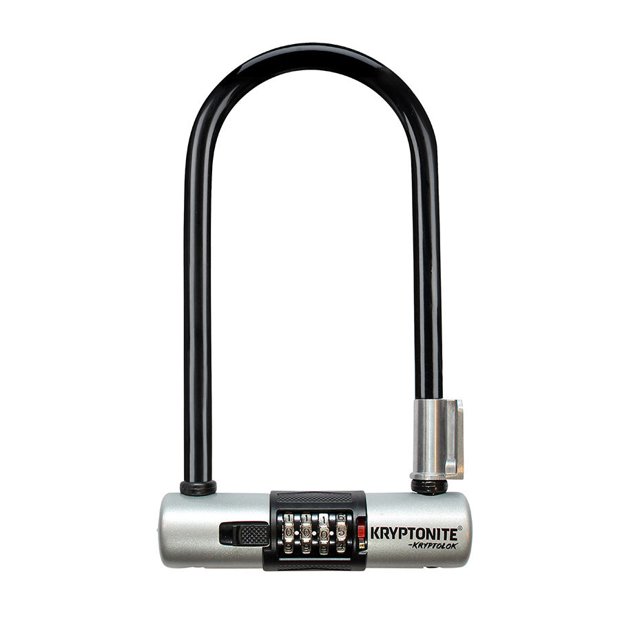 Kryptonite, Kryptolok Combo Std, U-Lock, Combination, 102x229mm, 4x9'', Thickness in mm: 12.7mm, Black