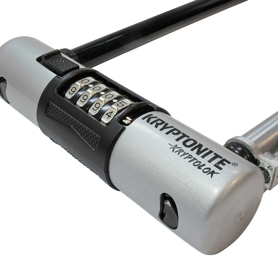 Kryptonite, Kryptolok Combo Std, U-Lock, Combination, 102x229mm, 4x9'', Thickness in mm: 12.7mm, Black