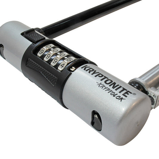 Kryptonite, Kryptolok Combo Std, U-Lock, Combination, 102x229mm, 4x9'', Thickness in mm: 12.7mm, Black