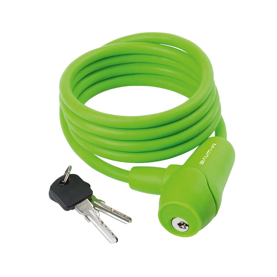 M-Wave, S 8.15 S, Cable lock, Key, 8mm, 8x1500mm, Black