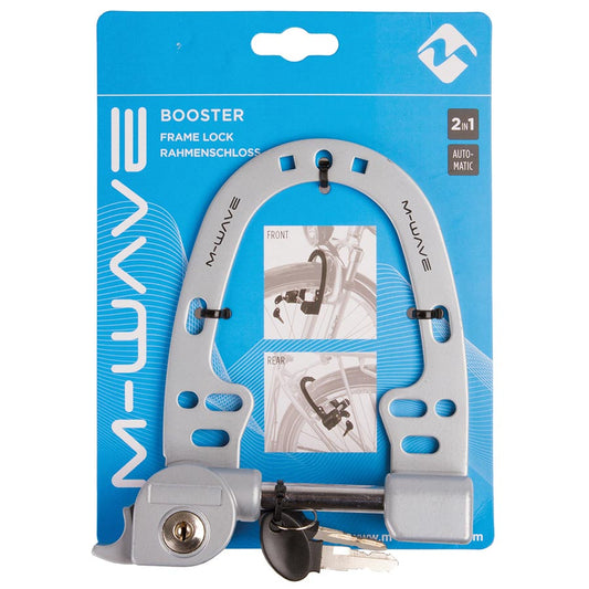 M-Wave, Booster, Frame Lock, Silver