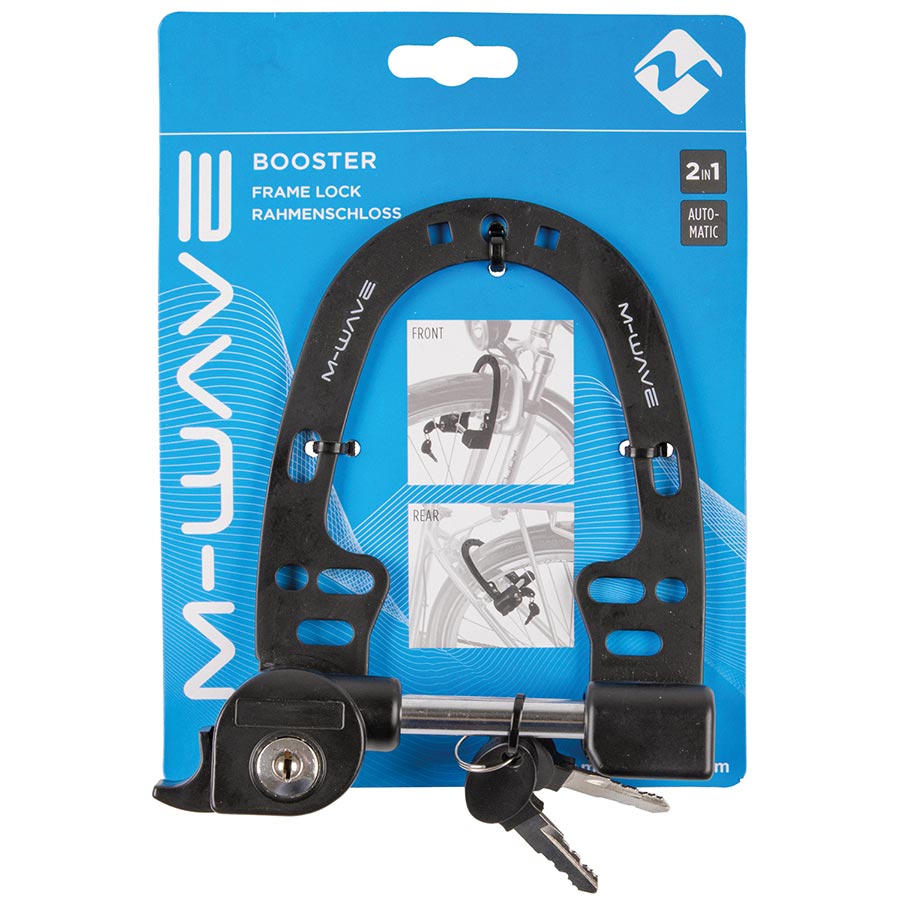 M-Wave, Booster, Frame Lock, Silver