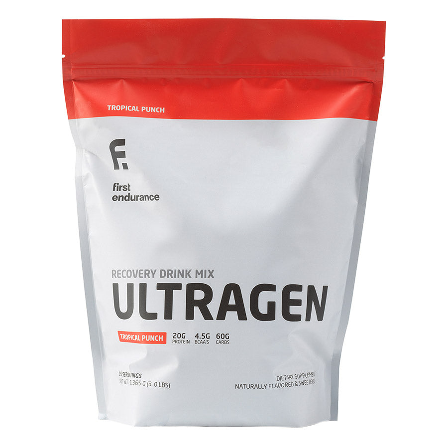 1st Endurance, Ultragen, Drink Mix, Tropical Fruits, Pouch, 15 servings