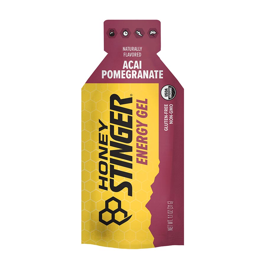 Honey Stinger, Organic Gel Acai & Pomegranate 24 1.3oz Packets