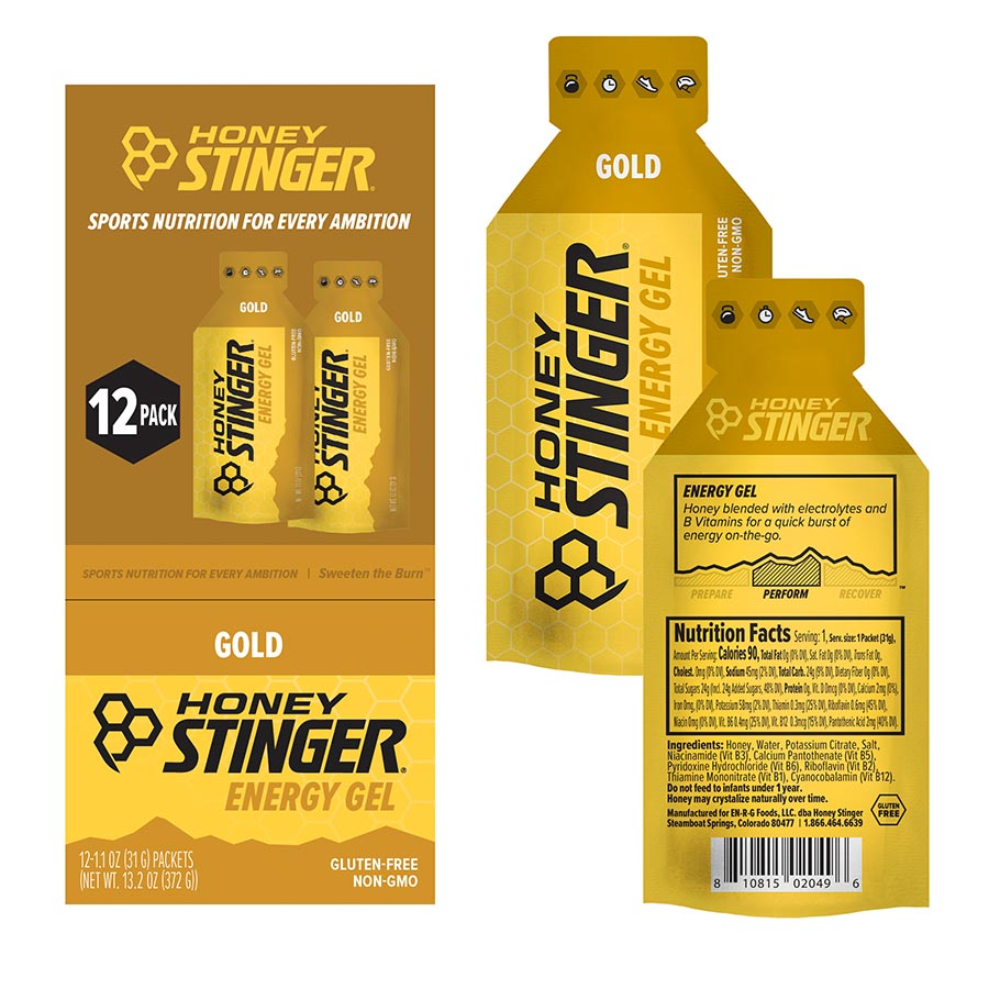 Honey Stinger, Organic Gel Acai & Pomegranate 24 1.3oz Packets