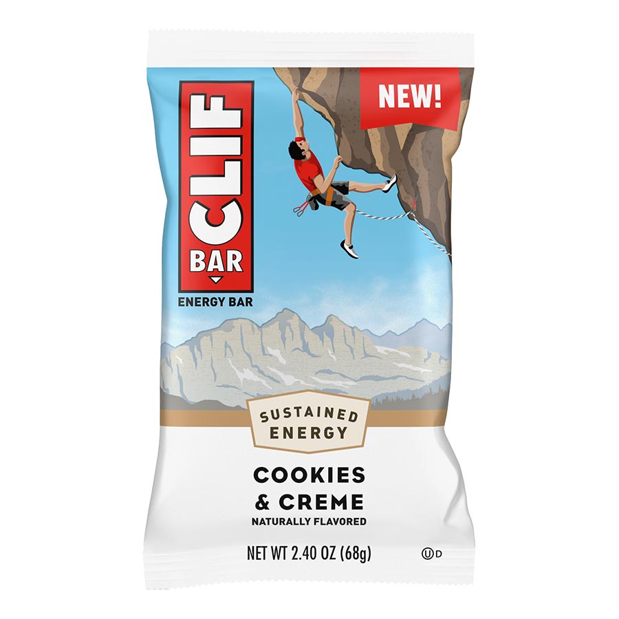 Clif, Energy bars, Chocolate Chip, 12pcs