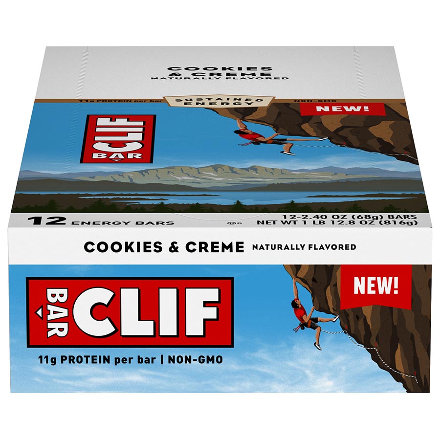 Clif, Energy bars, Chocolate Chip, 12pcs