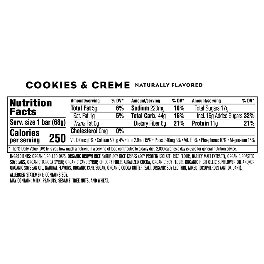 Clif, Energy bars, Chocolate Chip, 12pcs