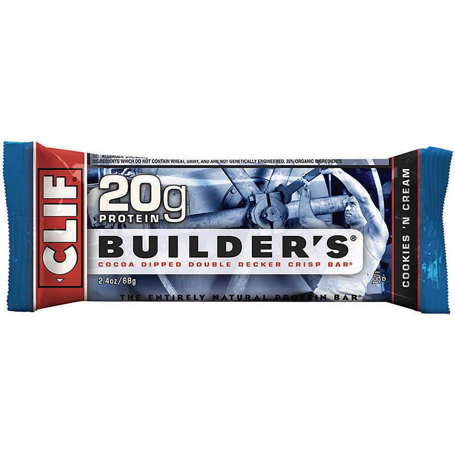 Clif, Builder's Bar Cookies 'N Cream, 12pcs