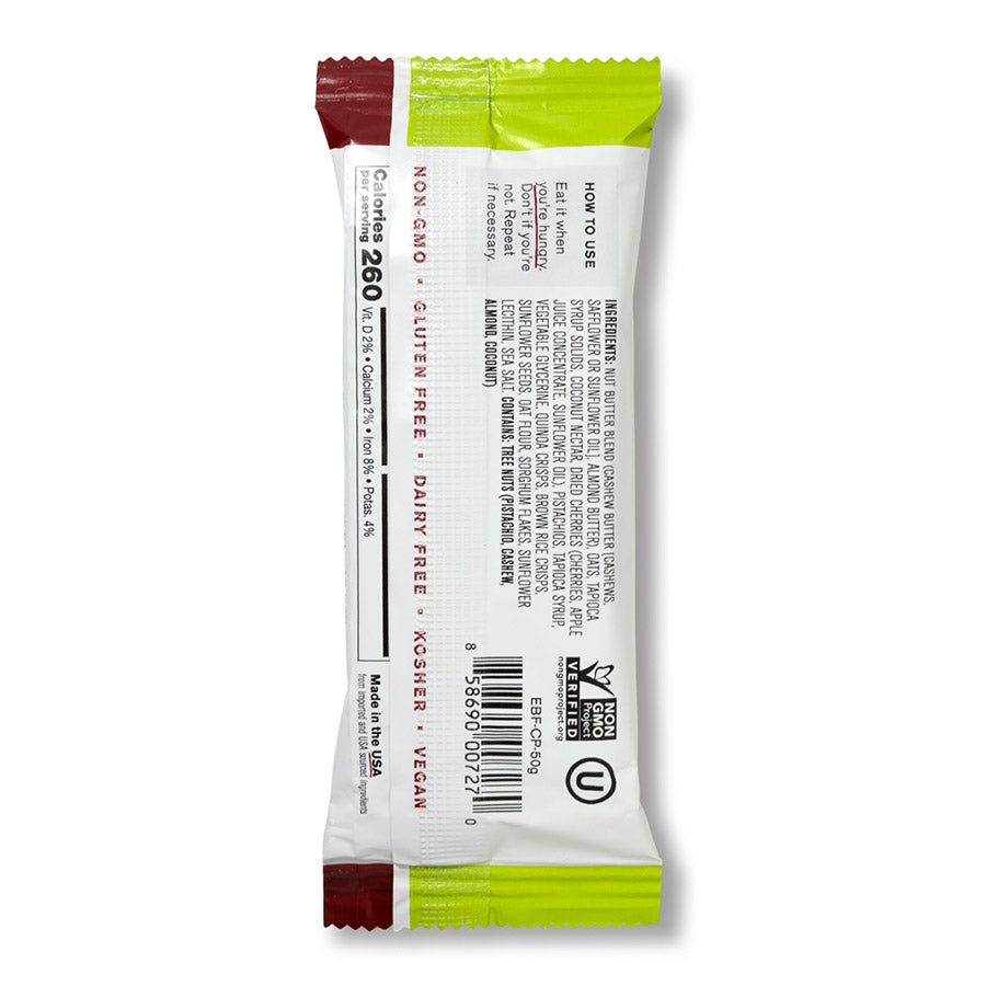 Skratch Labs, Anytime Energy, Bar, Cherry/Pistachio, 12 x 50g