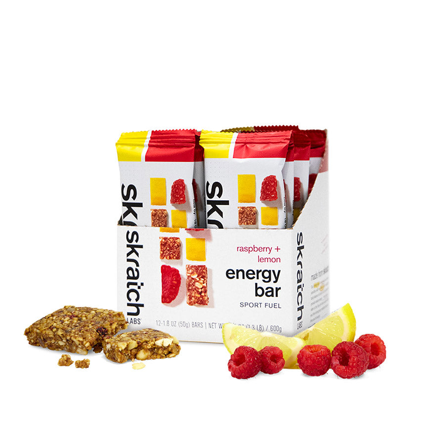 Skratch Labs, Anytime Energy, Bar, Cherry/Pistachio, 12 x 50g
