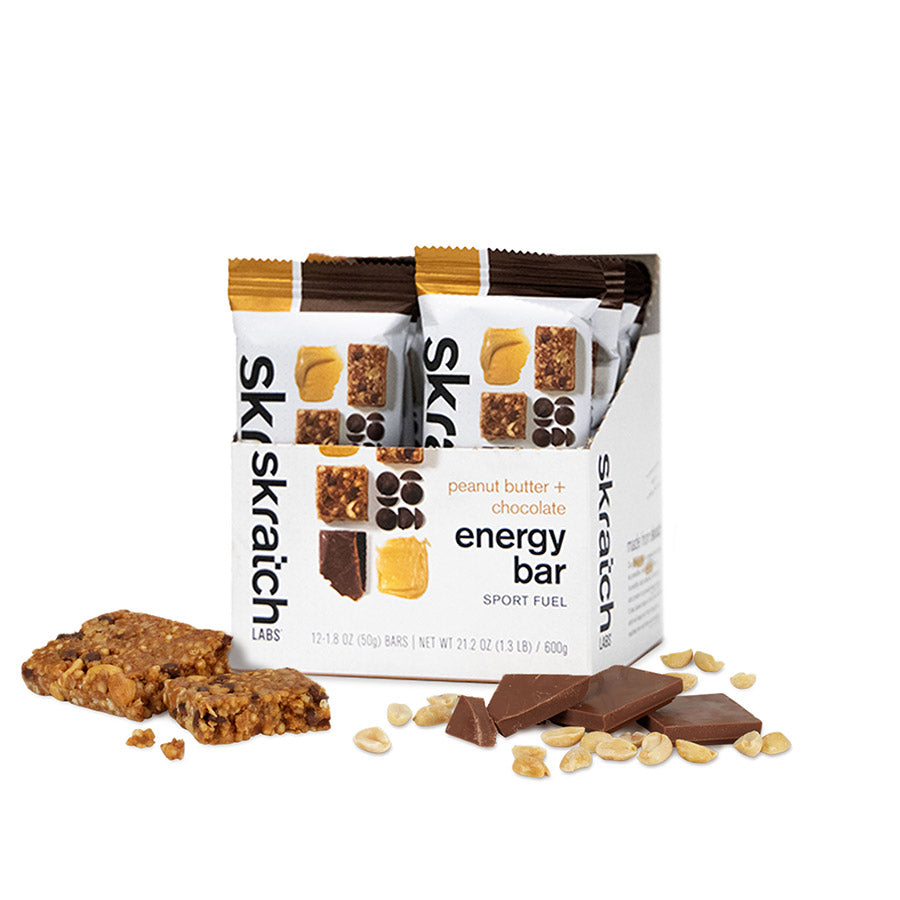 Skratch Labs, Anytime Energy, Bar, Cherry/Pistachio, 12 x 50g