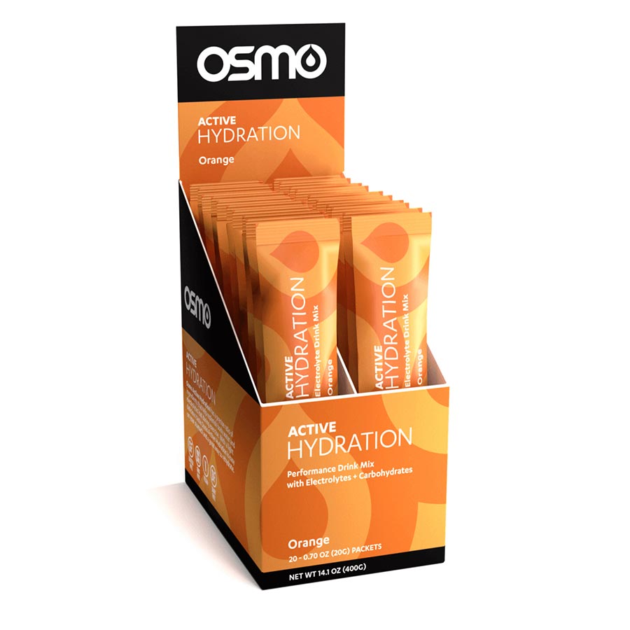 Osmo Nutrition, Active Hydration, Drink Mix, Orange, Individual Packs, 20 servings, 20pcs