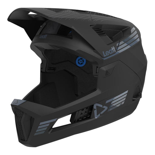 Leatt, MTB Enduro 4.0 Men, Full Face Helmet, Stealth, S, 51-55cm
