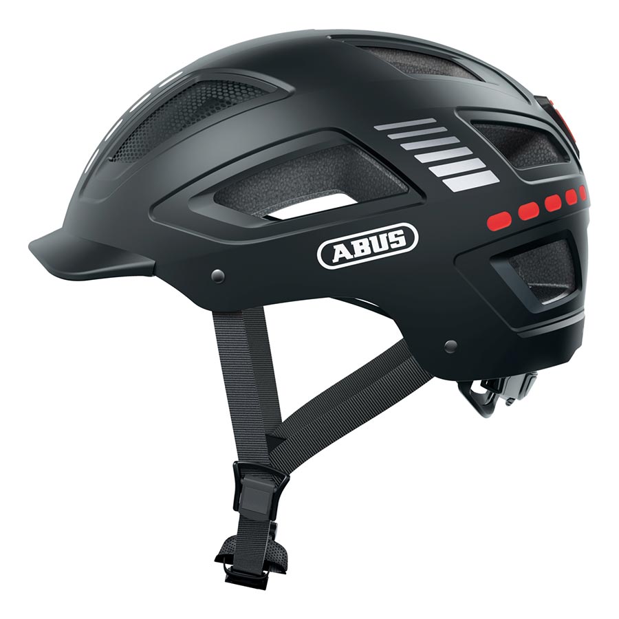 Abus, Hyban 2.0 LED, Helmet, L, 56 - 61cm, Signal Black