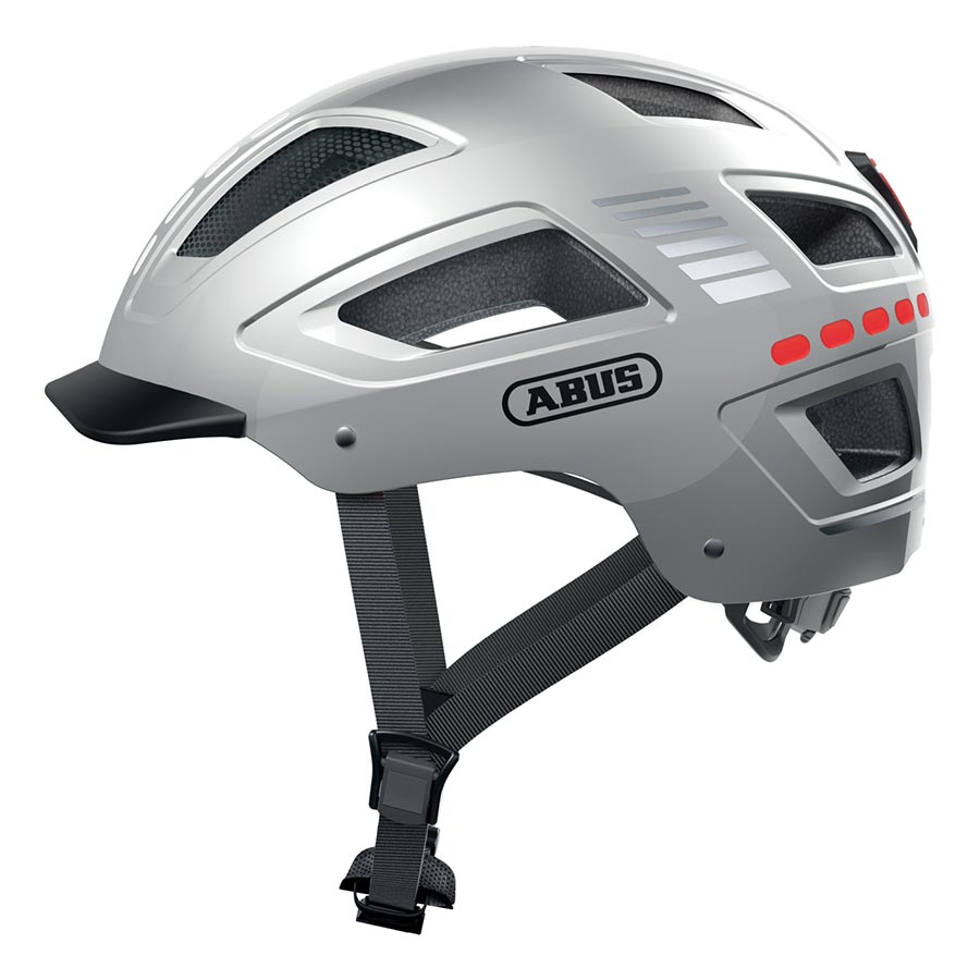 Abus, Hyban 2.0 LED, Helmet, L, 56 - 61cm, Signal Black