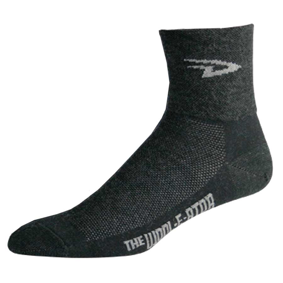 DeFeet, Wooleator, 3'', Socks, Charcoal, S, Pair