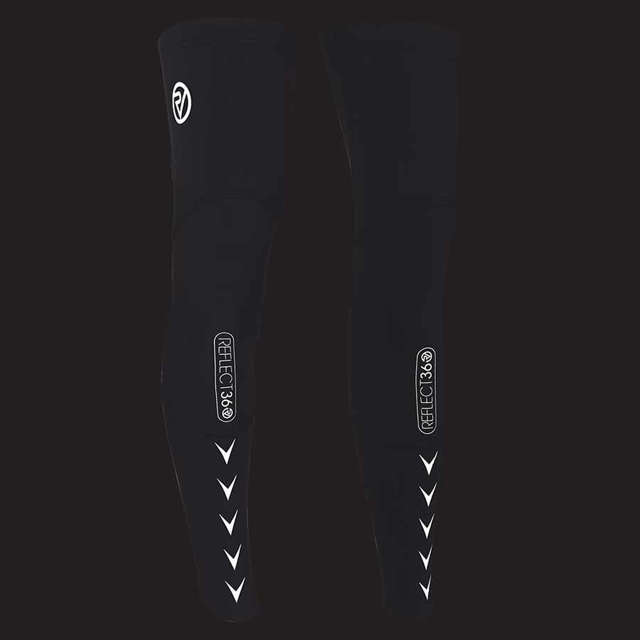 Proviz, REFLECT360, Leg Warmers, Black/Reflect, L, Pair