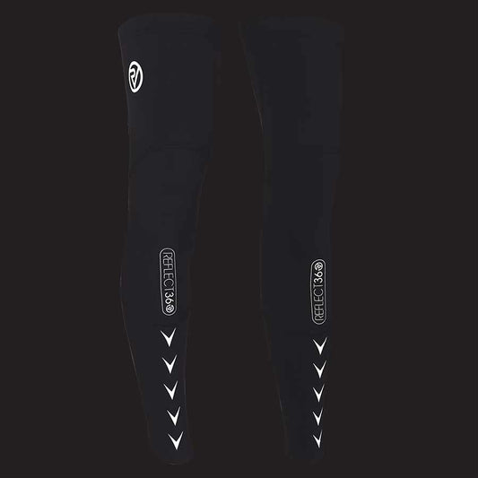 Proviz, REFLECT360, Leg Warmers, Black/Reflect, L, Pair