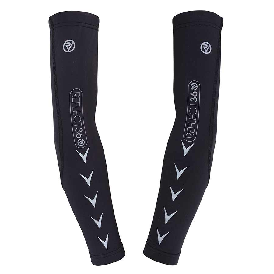 Proviz, REFLECT360, Arm Warmers, Black Reflect, L, Pair