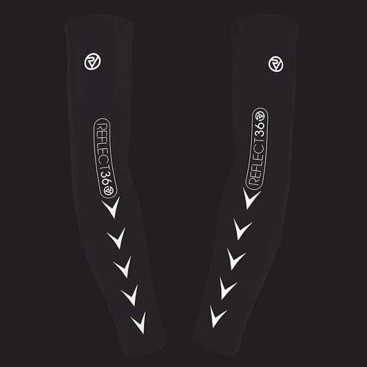 Proviz, REFLECT360, Arm Warmers, Black Reflect, L, Pair