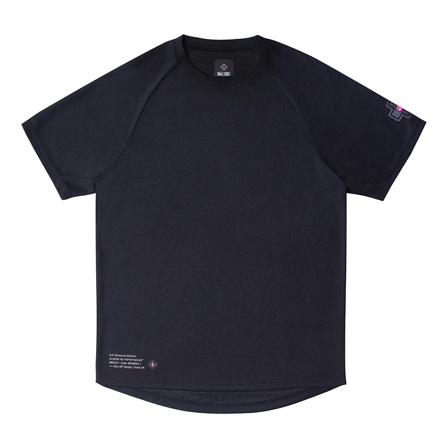 Muc-Off, Riders SS, Jersey, Short Sleeves, Men, Black, M