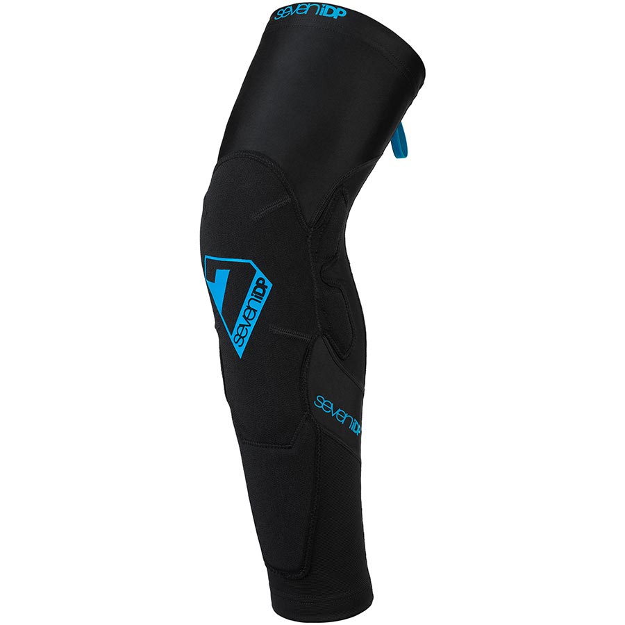 7iDP, Transition Long, Knee/Shin Guard, Black, M, Pair