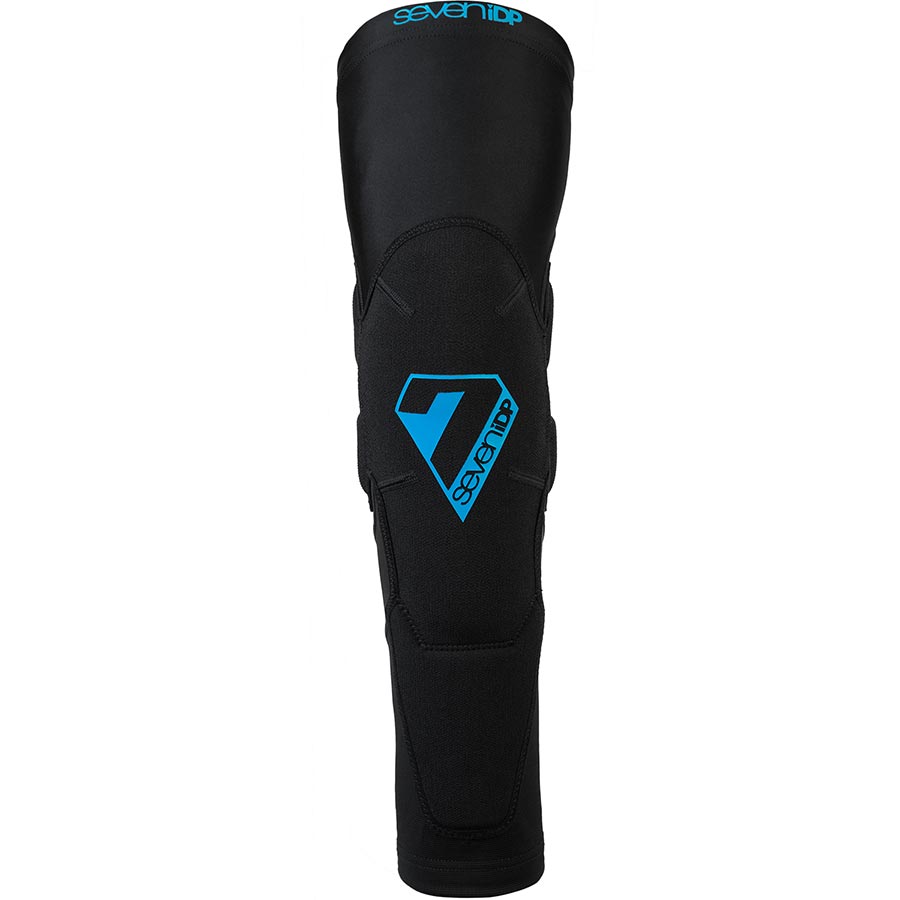 7iDP, Transition Long, Knee/Shin Guard, Black, M, Pair