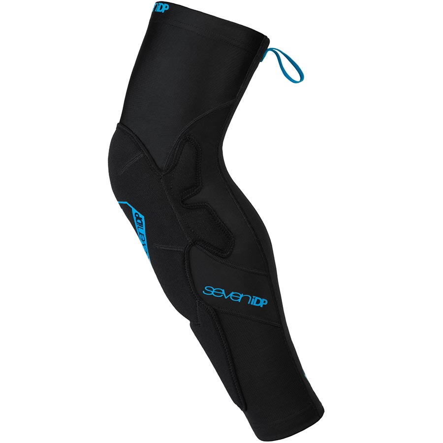 7iDP, Transition Long, Knee/Shin Guard, Black, M, Pair