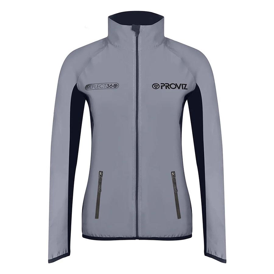 Proviz, Reflect 360 Running, Jacket, Women, Silver, 34