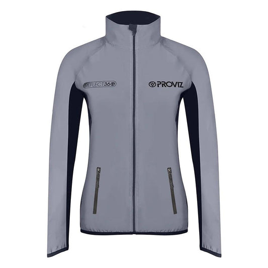 Proviz, Reflect 360 Running, Jacket, Women, Silver, 34