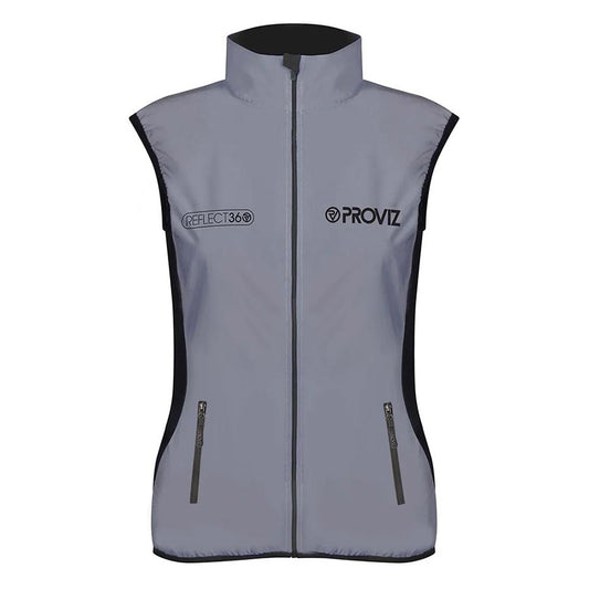 Proviz, Reflect 360 Running, Vest, Women, Silver, 34