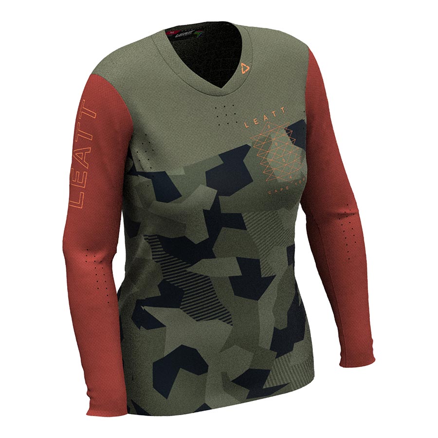 Leatt, MTB Gravity 4.0 Women, Jersey, Camo, L