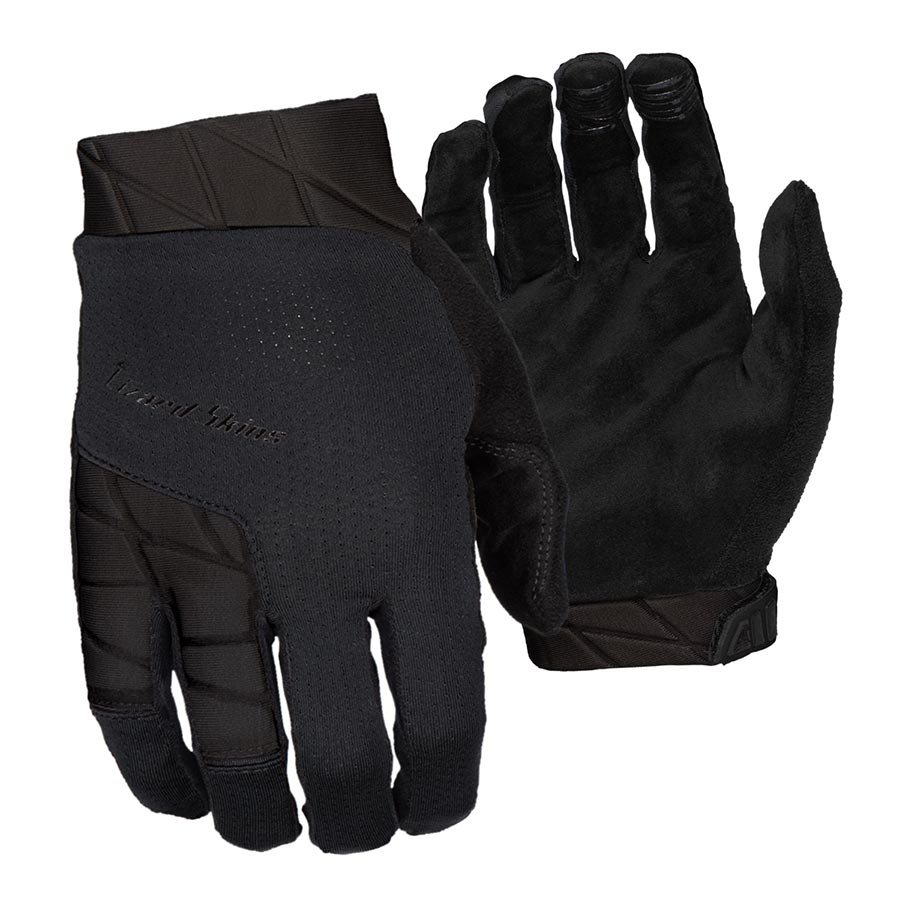Lizard Skins, Monitor Ops, Full Finger Gloves, Jet Black, L, Pair